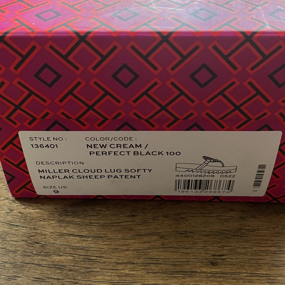 Tory Burch Miller Cloud Lug sandals size 9 - Picture 5 of 16